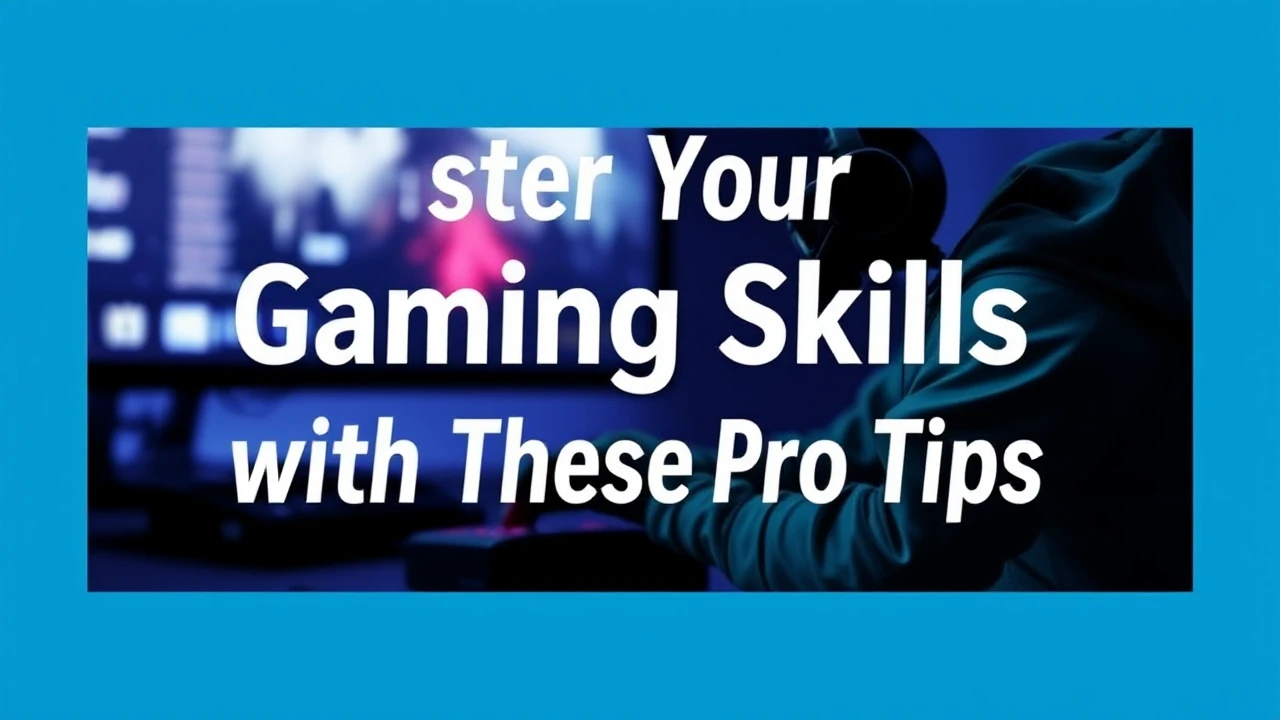 Master Your Gaming Skills with These Pro Tips