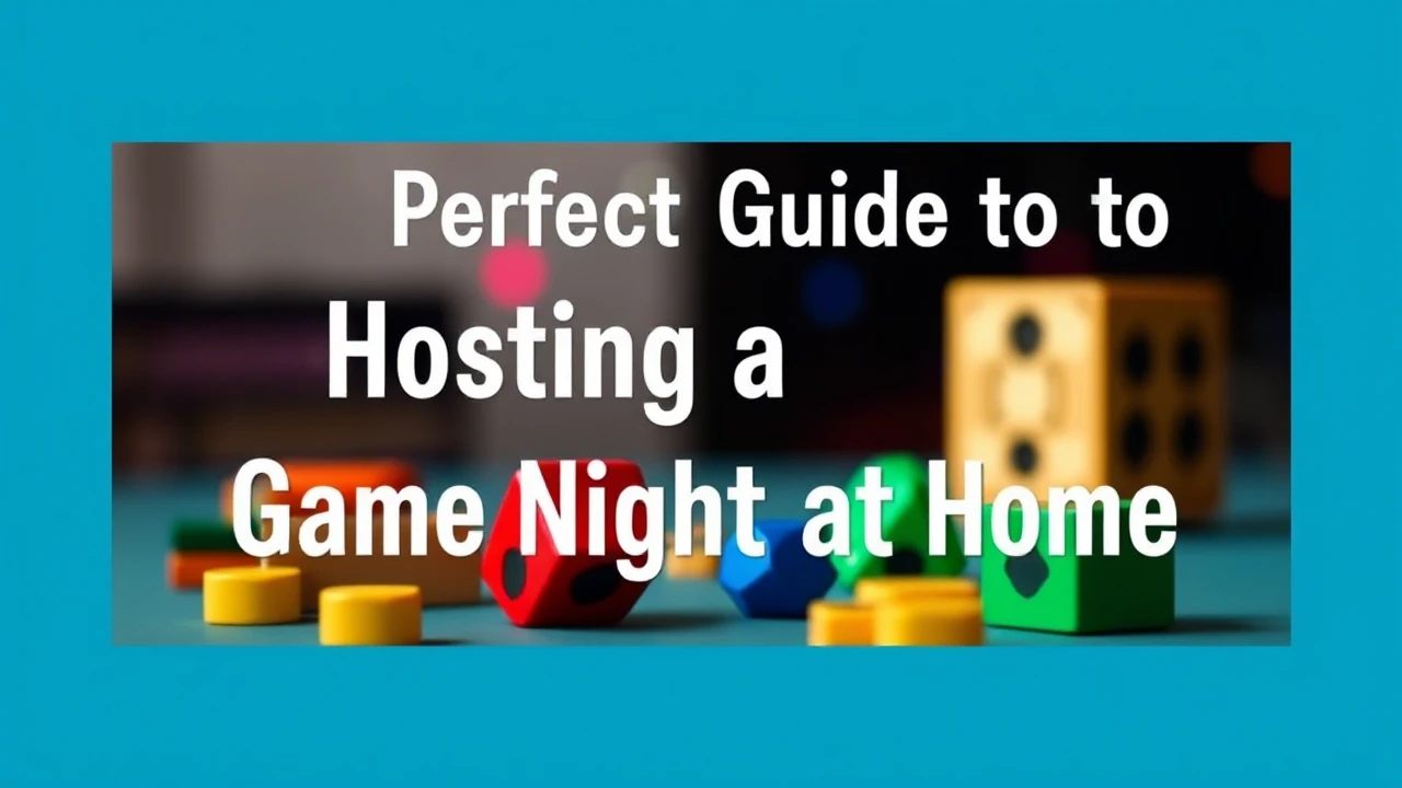 The Perfect Guide to Hosting a Game Night at Home