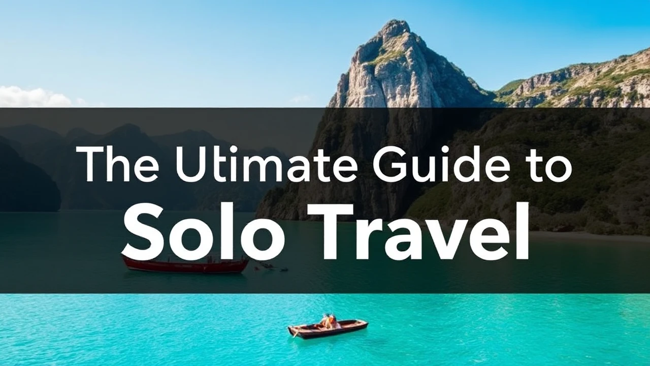 The Ultimate Guide to Solo Travel: Expert Tips for Venturing into the World By Yourself