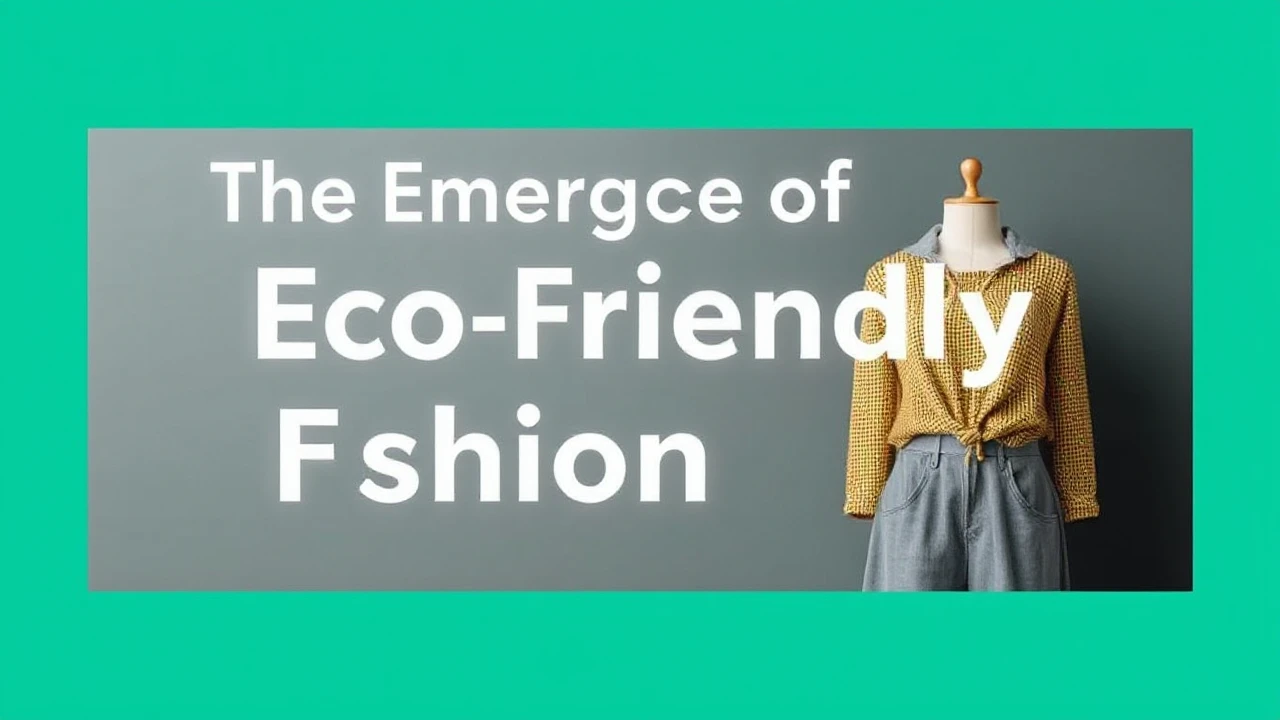 The Emergence of Eco-Friendly Fashion: An Extensive Guide