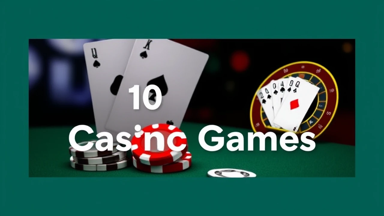 Your Go-To List of Best 10 Casino Games for 2022