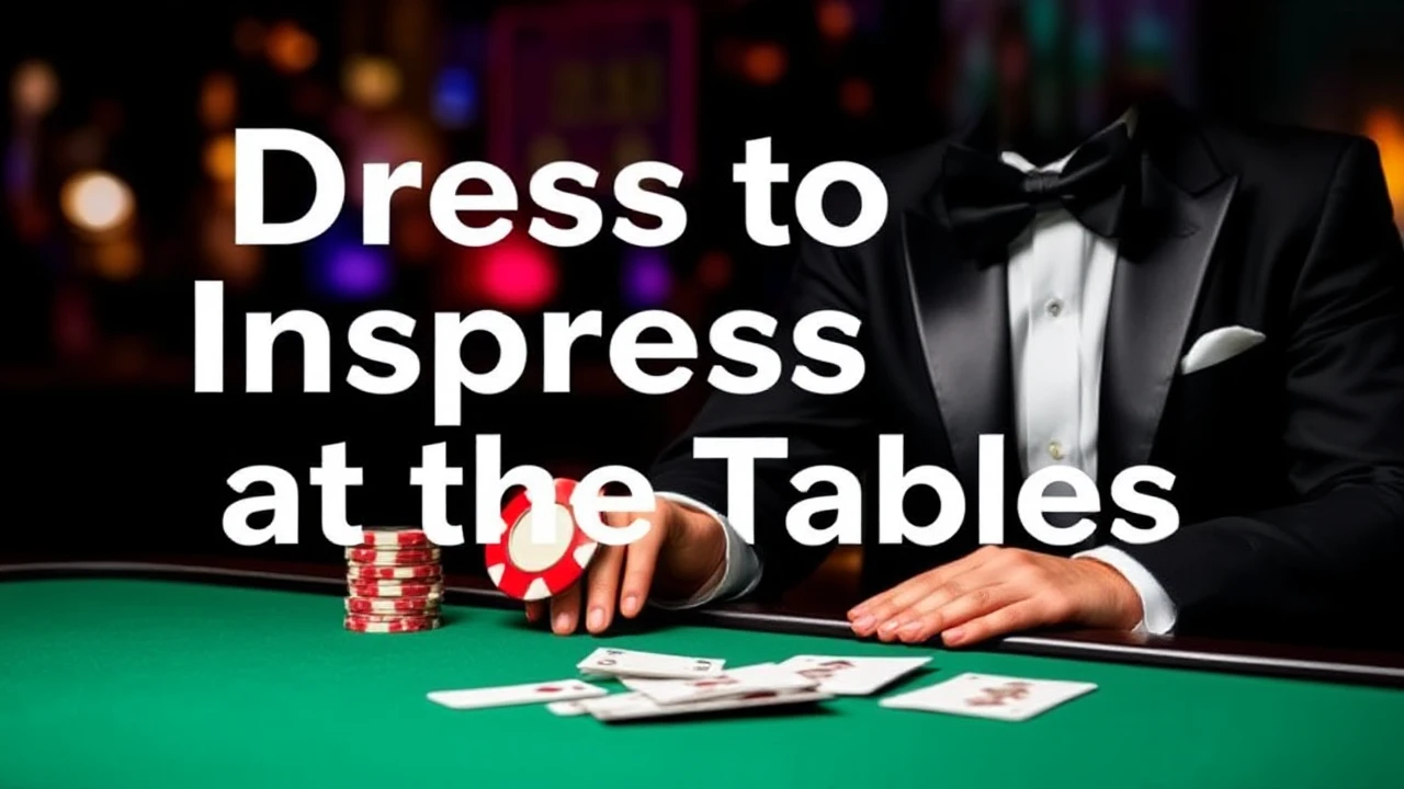 Dress to Impress at the Tables: Stand Out at the Gaming Floor!