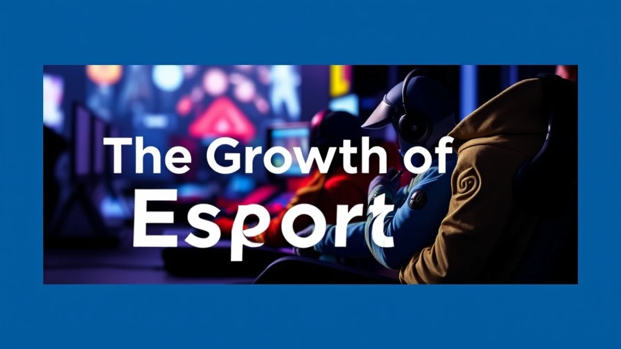The Growth of Esports: A Glimpse at Competitive Gaming Community
