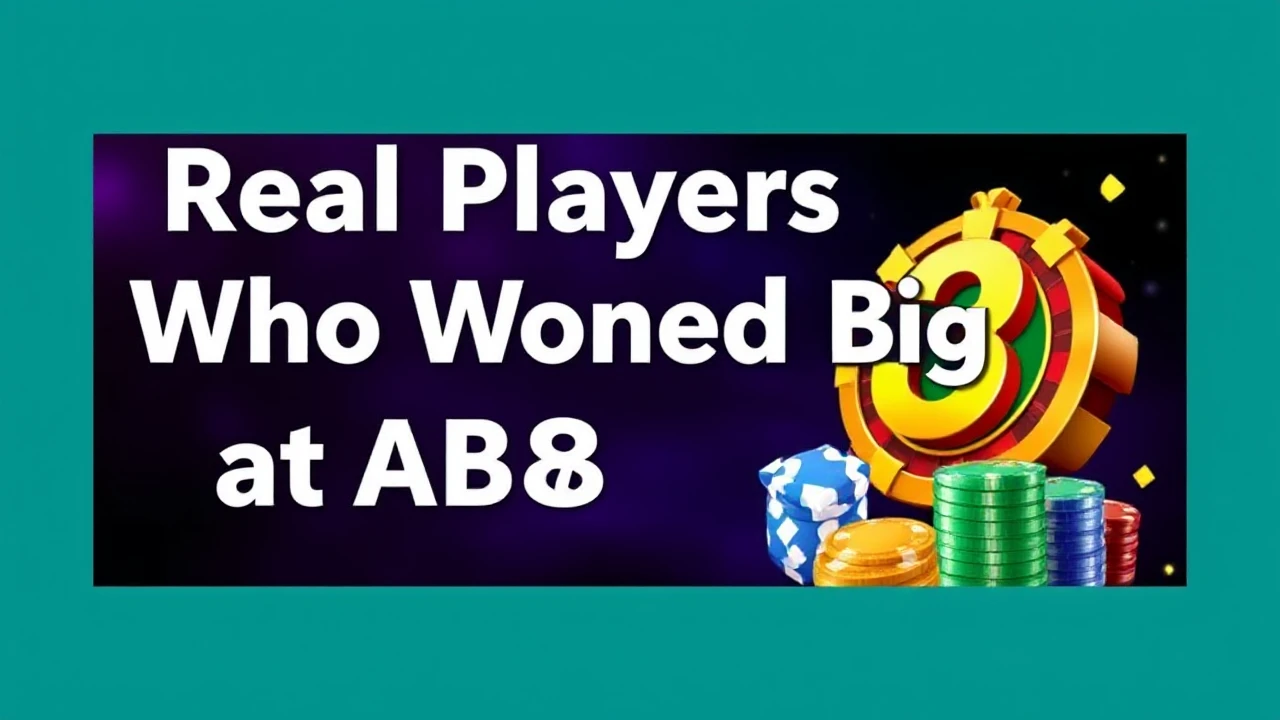 Real Players Who Won Big at ABC8 Casino