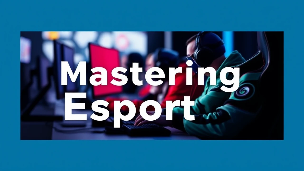 Mastering Esports: An Amateur's Guide to Professional Gaming