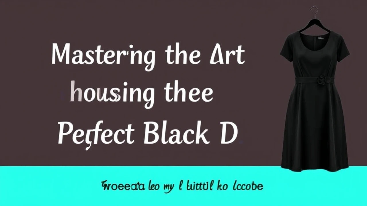 Mastering the Art of Choosing the Perfect Little Black Dress