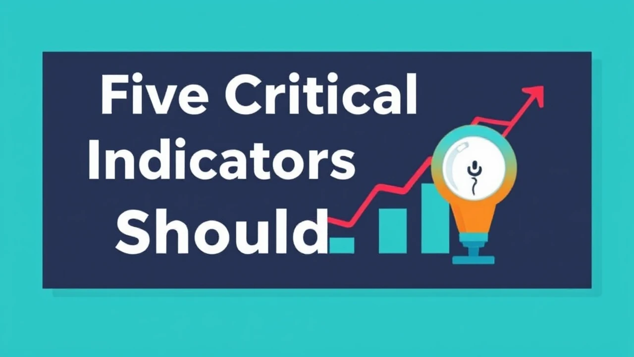 Five Critical Indicators Each Entrepreneur Should Track