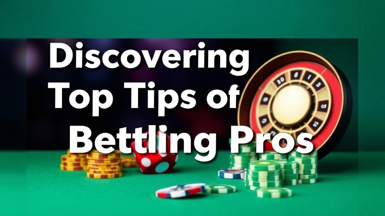 Discovering the Top Tips of Betting Pros