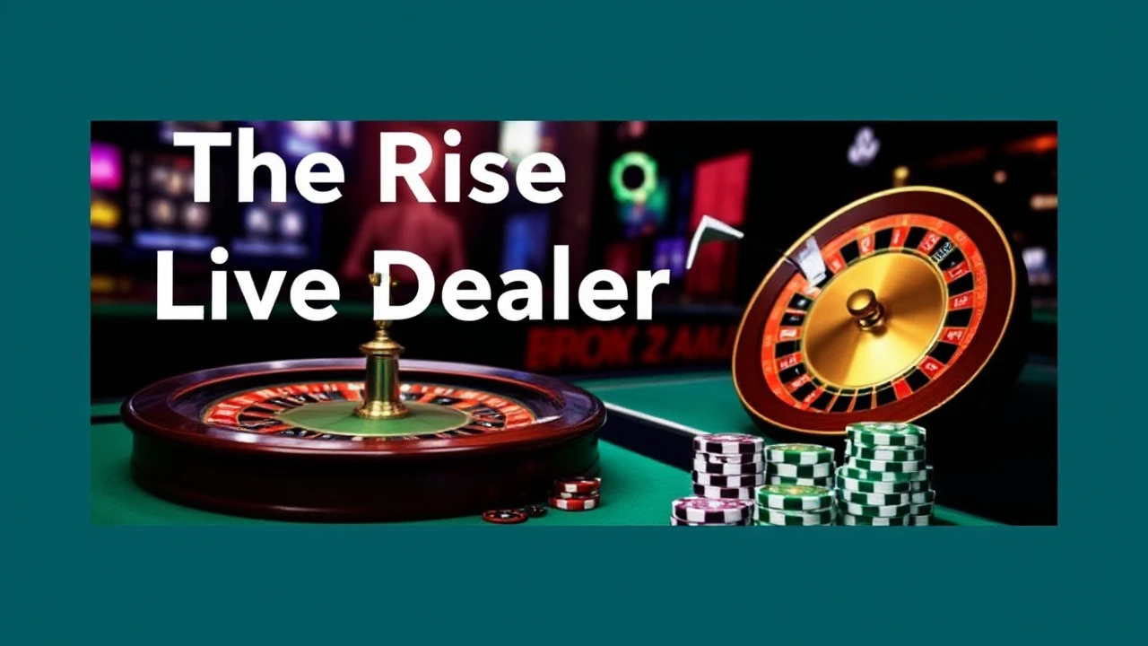 The Rise of Live Dealer Online Casino Gambling Games