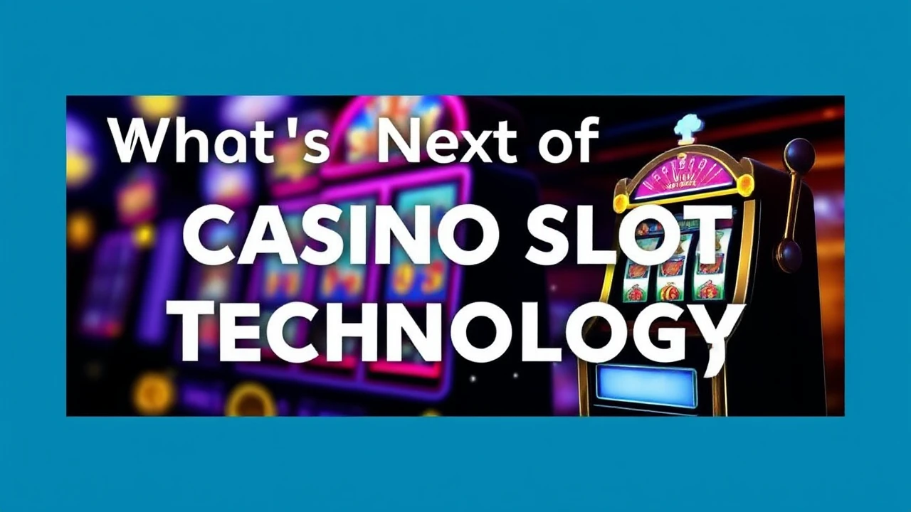 What's Next of Casino Slot Technology: Emerging Technologies to Watch