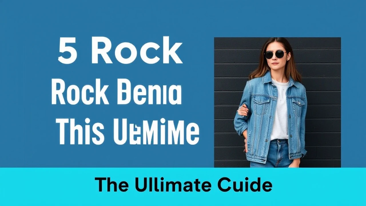 5 Fashionable Tips to Rock Denim Jackets This Season: Your Ultimate Guide