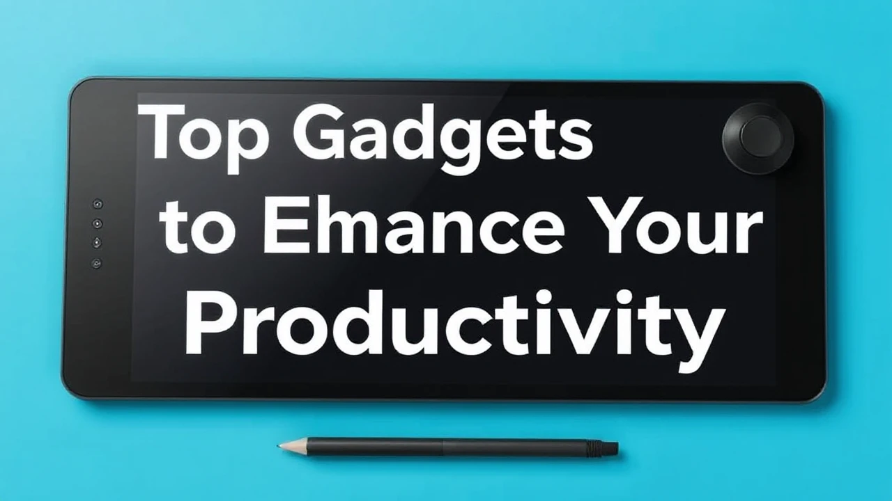 Top Gadgets to Enhance Your Productivity