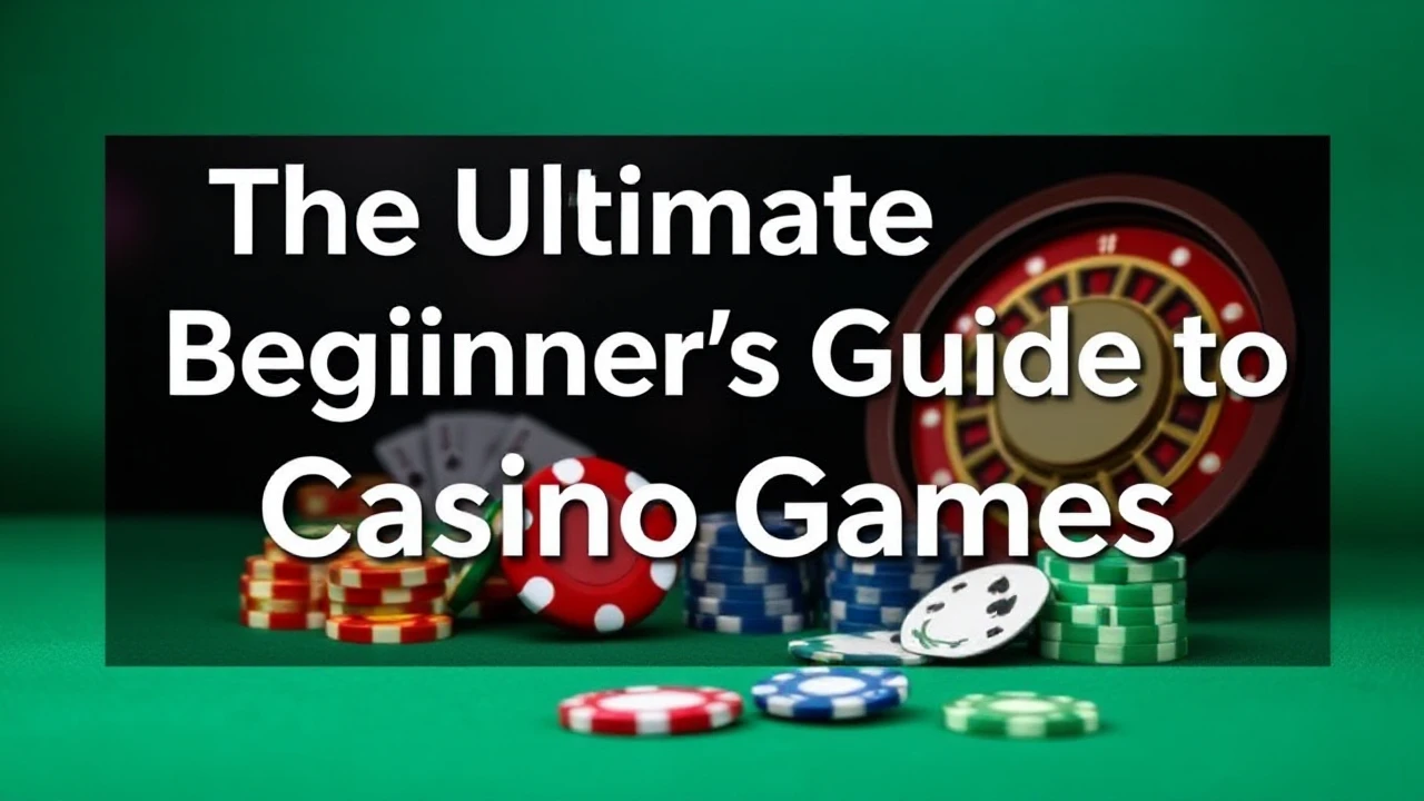 The Ultimate Beginner's Guide to Casino Games