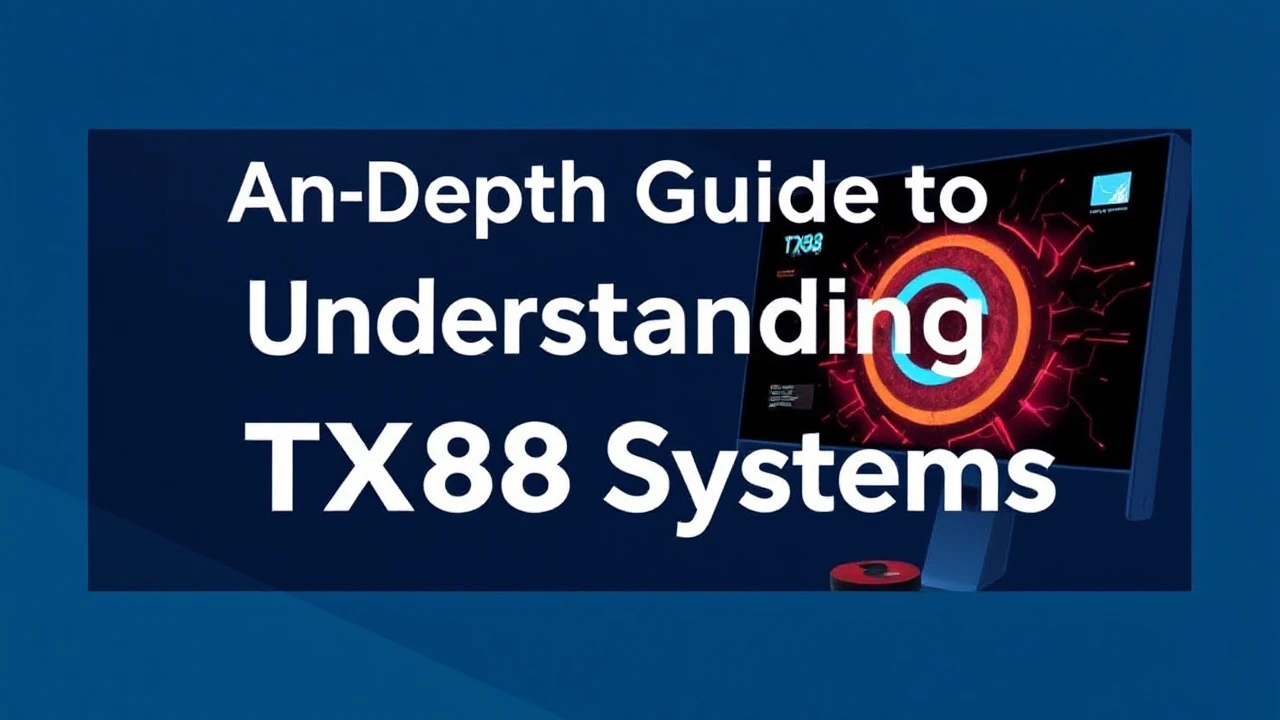 An In-Depth Guide to Understanding TX88 Systems