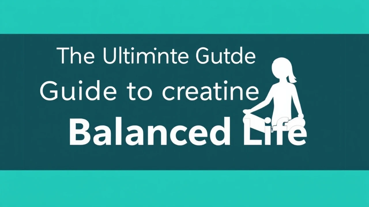 The Ultimate Guide to Creating a Balanced Life