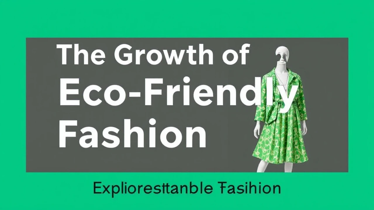 The Growth of Eco-Friendly Fashion: A Comprehensive Handbook