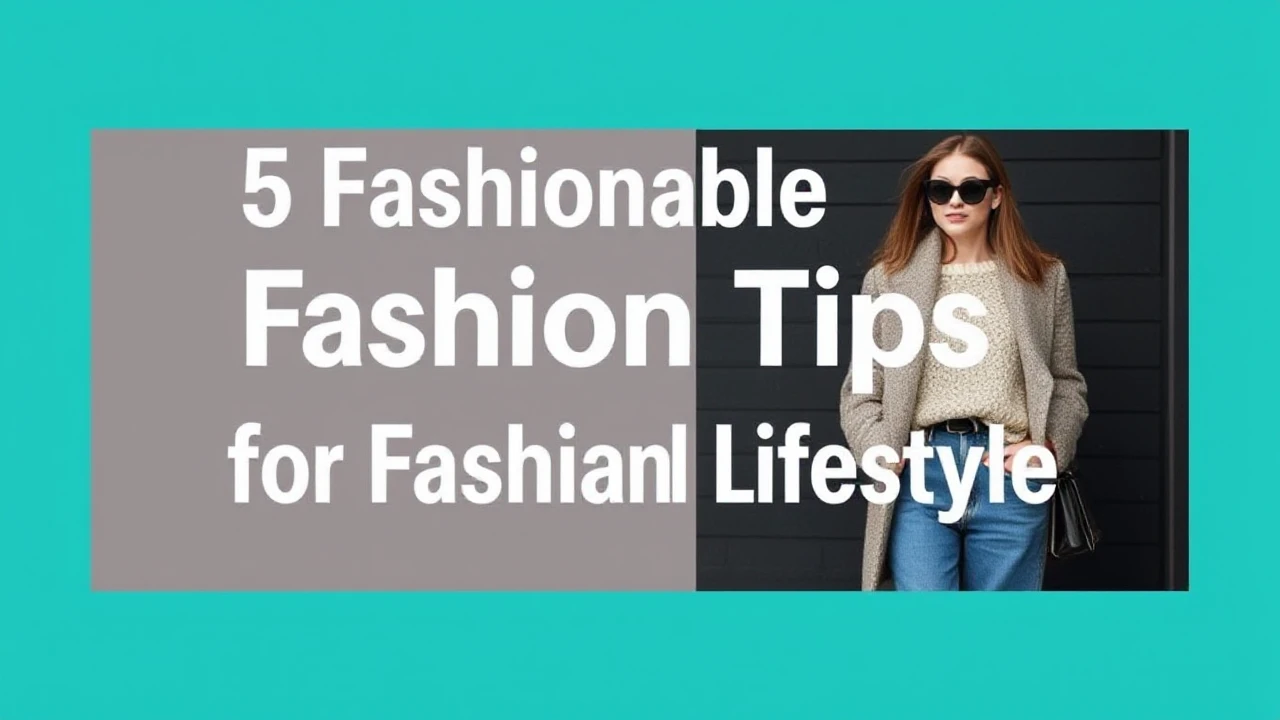 5 Fashionable Fashion Tips for a Fashionable Lifestyle
