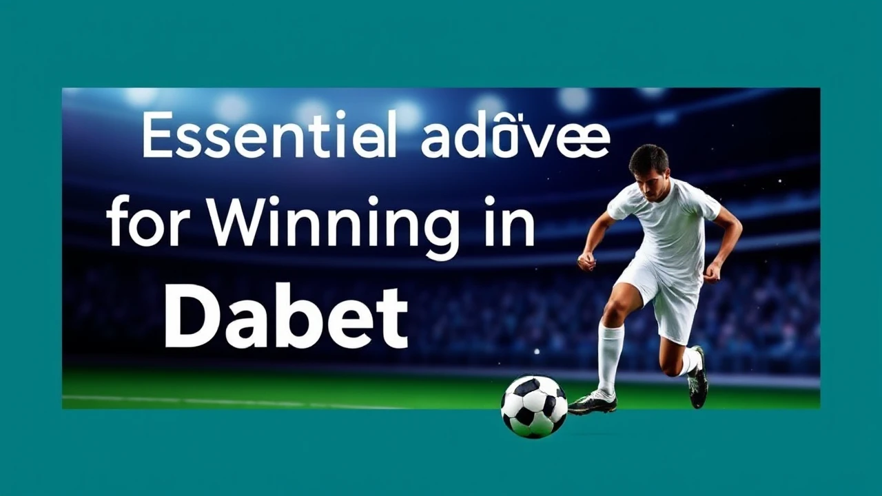 Essential Advice for Winning in Dabet Betting