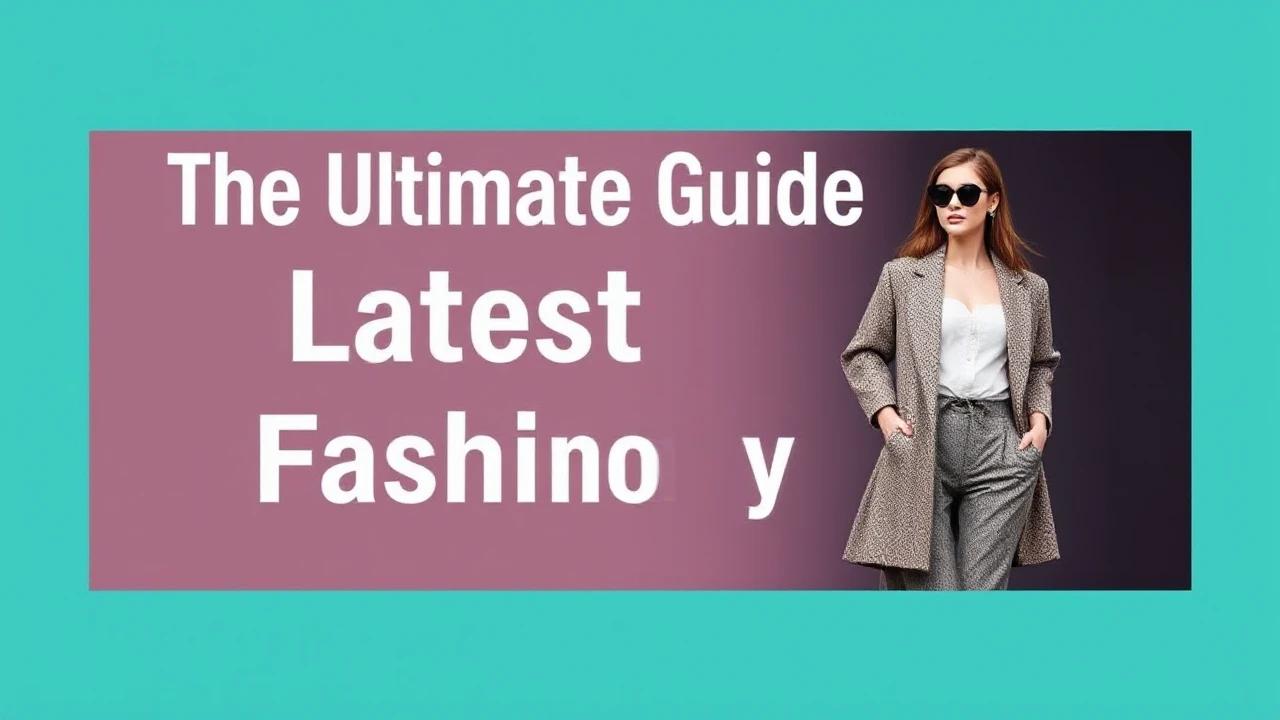 The Ultimate Guide to Latest Fashion for Contemporary Females