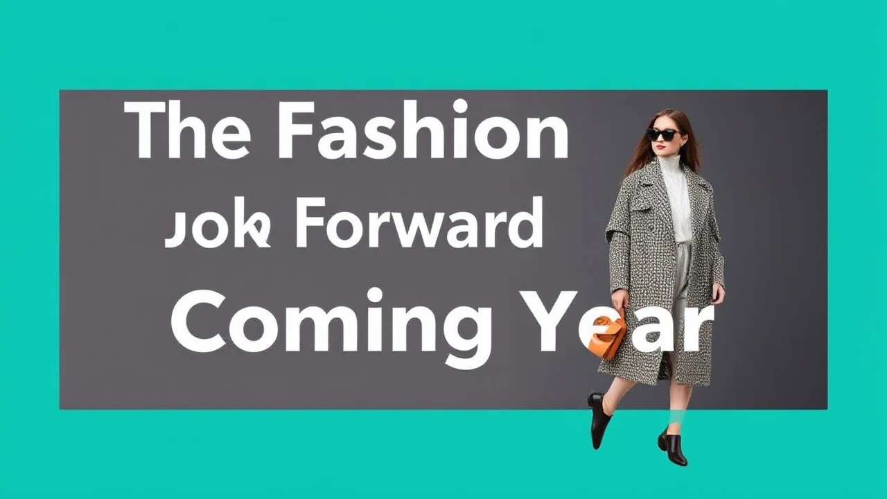 The Fashion Trends to Look Forward to in the Coming Year