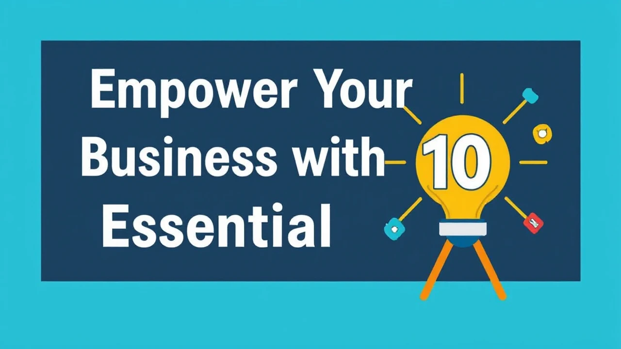 Empower Your Business with These 10 Essential Tools