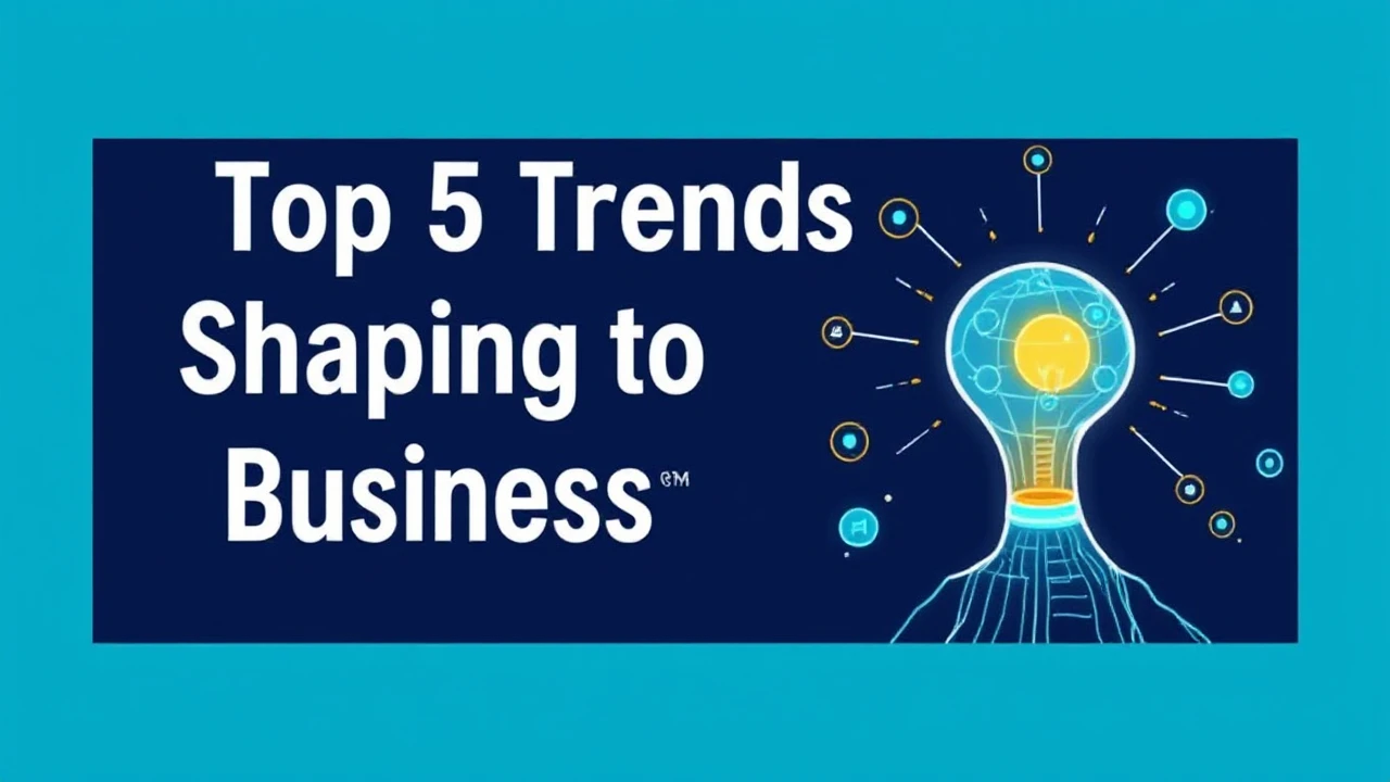 Delving into the Top 5 Trends Shaping the Future of Business Innovation