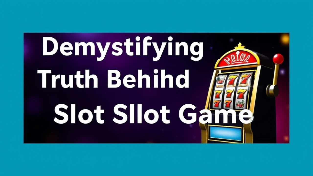 Demystifying the Truth Behind Online Slot Game Strategies