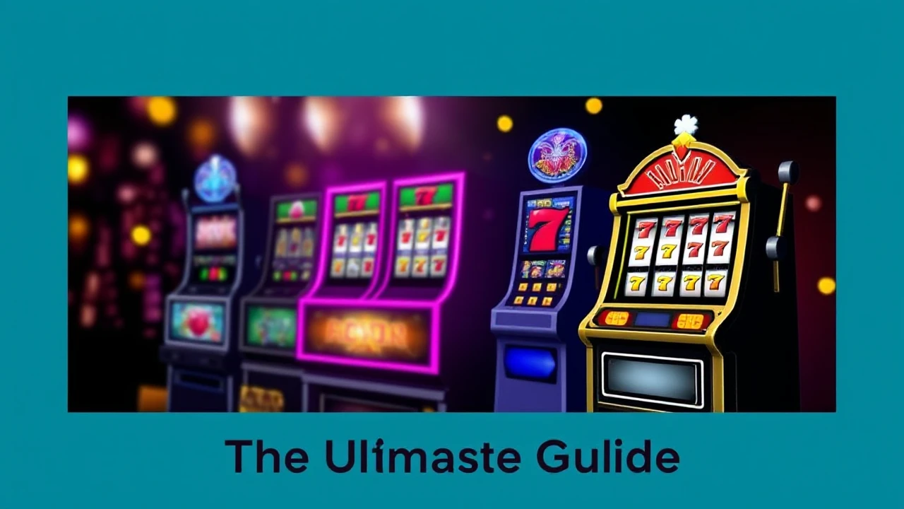 The Ultimate Guide for Choosing the Best Casino Slot Machine