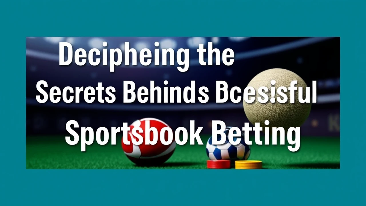 Deciphering the Secrets Behind Successful Sportsbook Betting