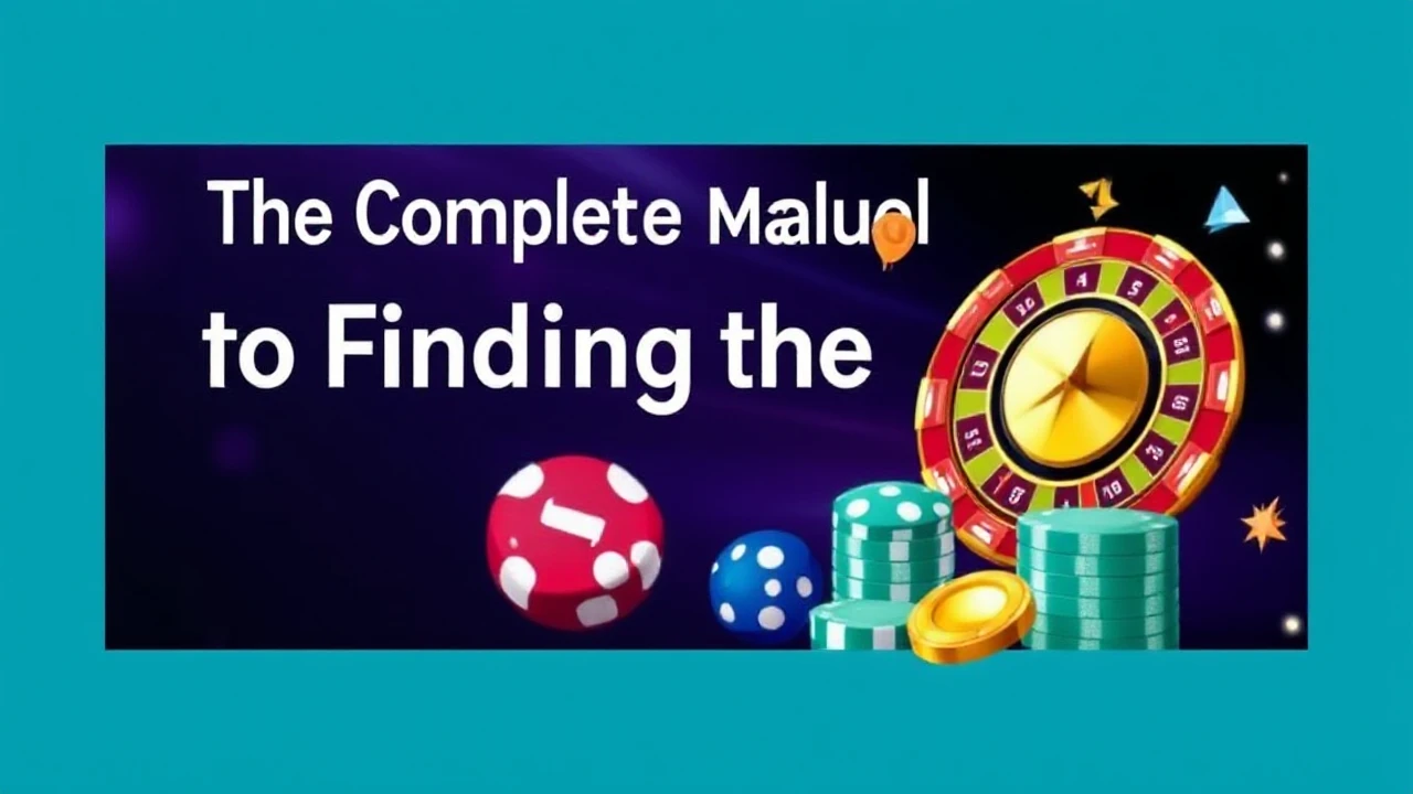 The Complete Manual to Finding the Best Online Casino Bonus