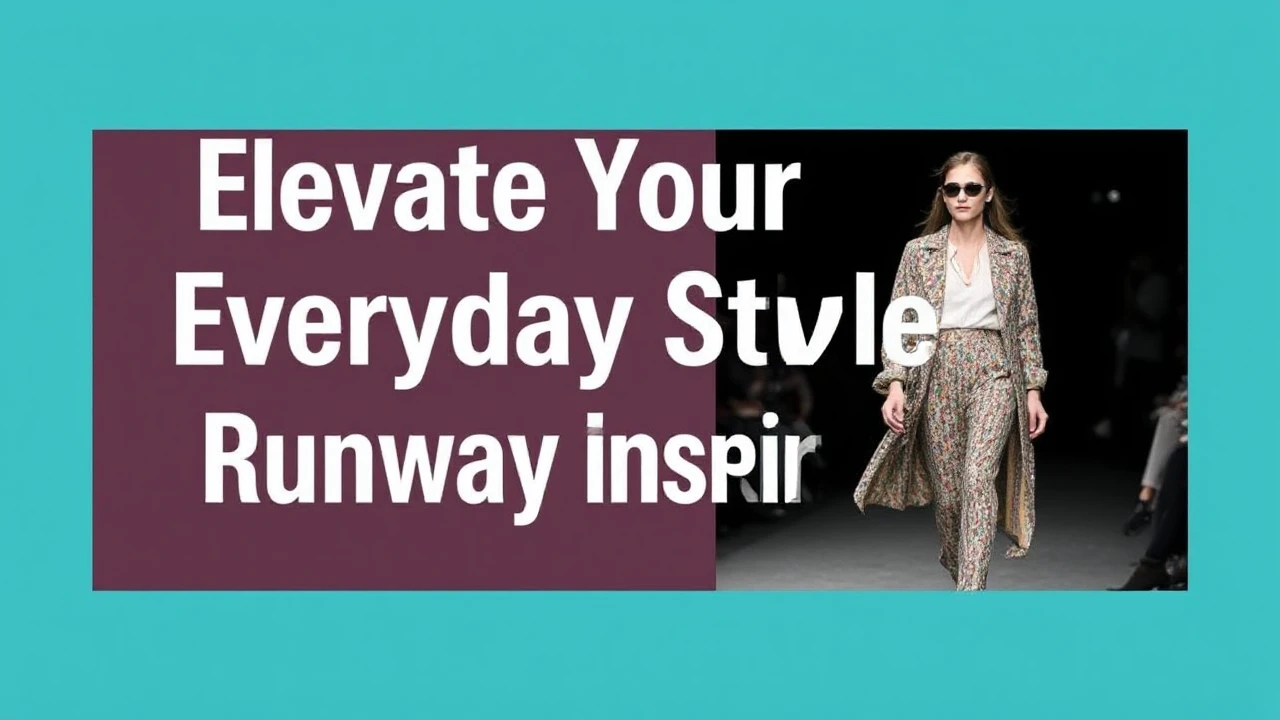 Elevate Your Everyday Style with Runway Inspiration