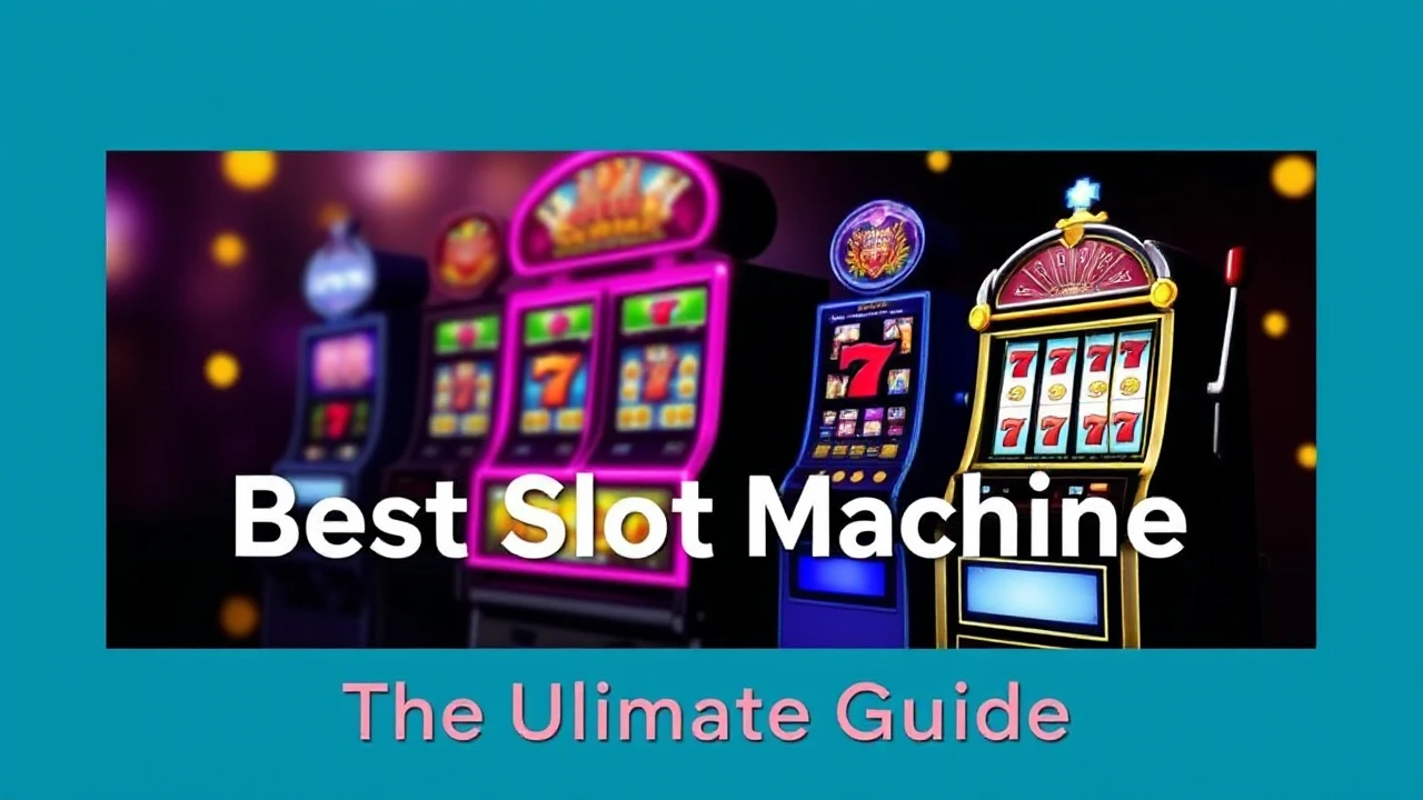 The Ultimate Guide for Choosing the Best Slot Machine