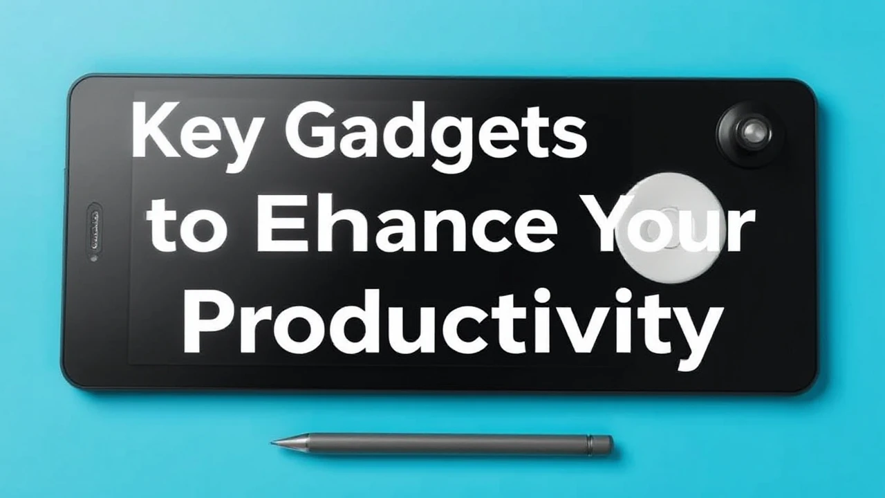 Key Gadgets to Enhance Your Productivity