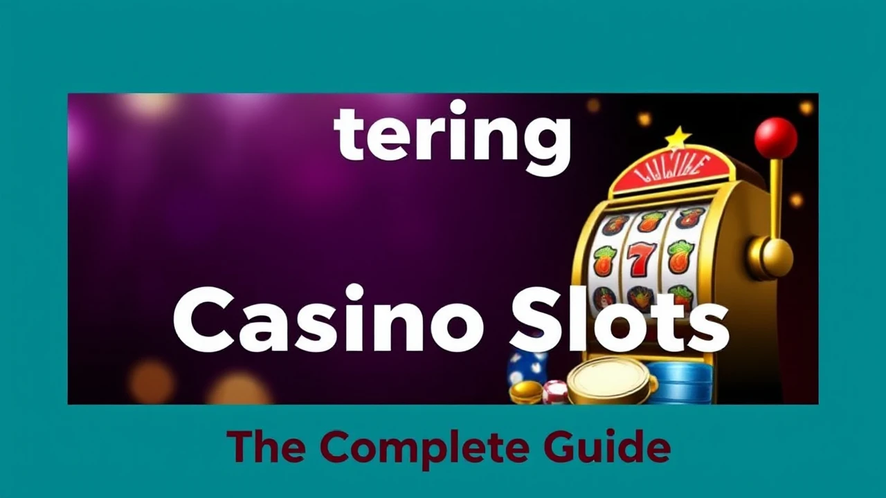 Mastering Casino Slots: Your Complete Guide