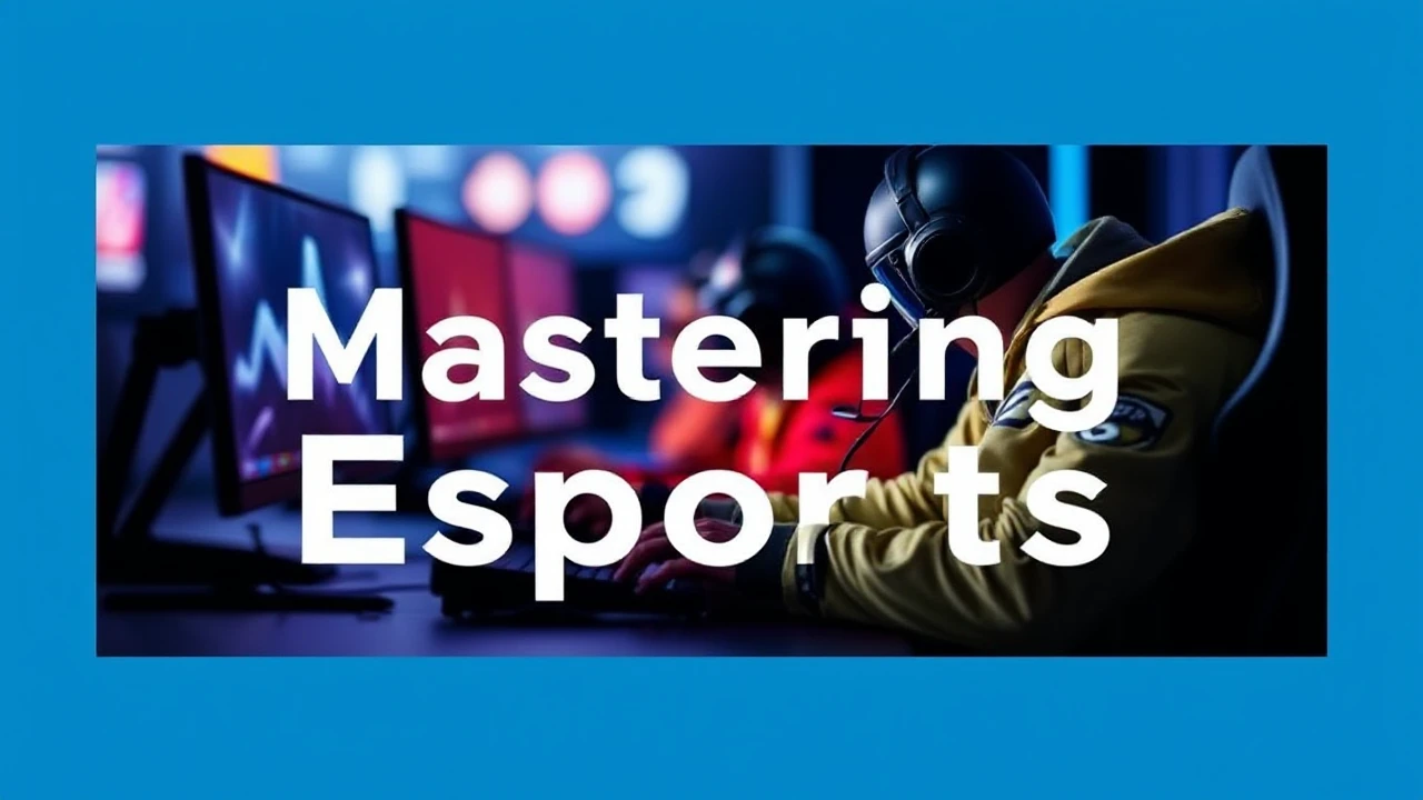 Mastering Esports: Novice's Guide to Competitive Gaming