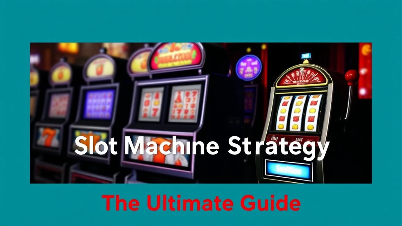 Unlocking the Secrets of Slot Machine Strategy: The Ultimate Guide