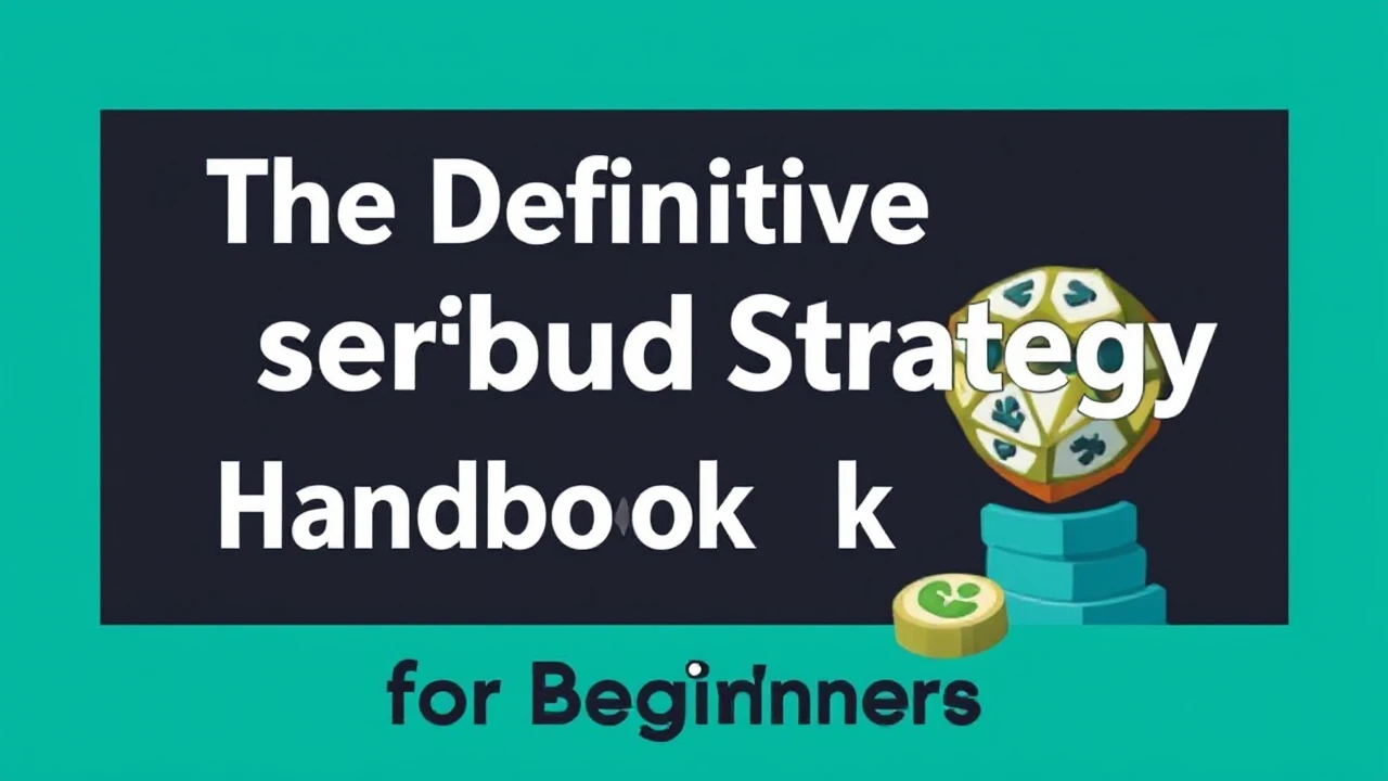 The Definitive serbu4d Strategy Handbook for Beginners