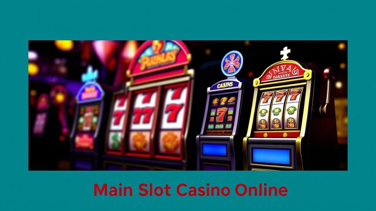 Cara Terperinci Main Slot Machine Casino Online