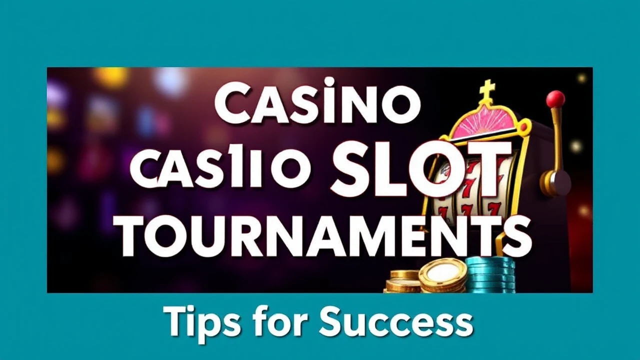 Casino Slot Tournaments: Tips for Success