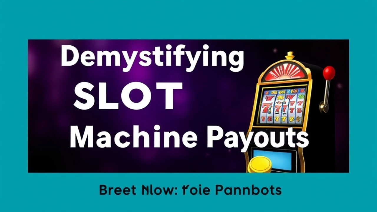 Demystifying Slot Machine Payouts: Breaking Down the Numbers
