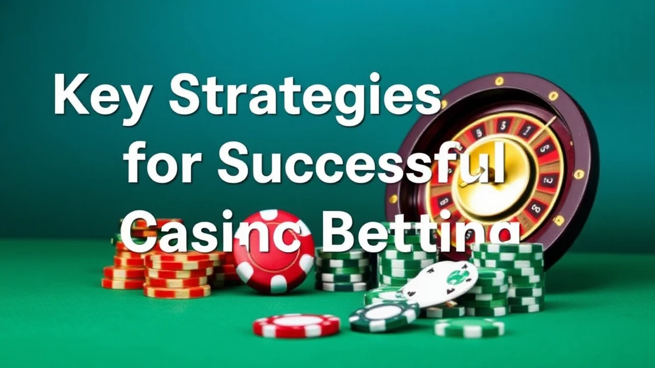 Key Strategies for Successful Casino Betting