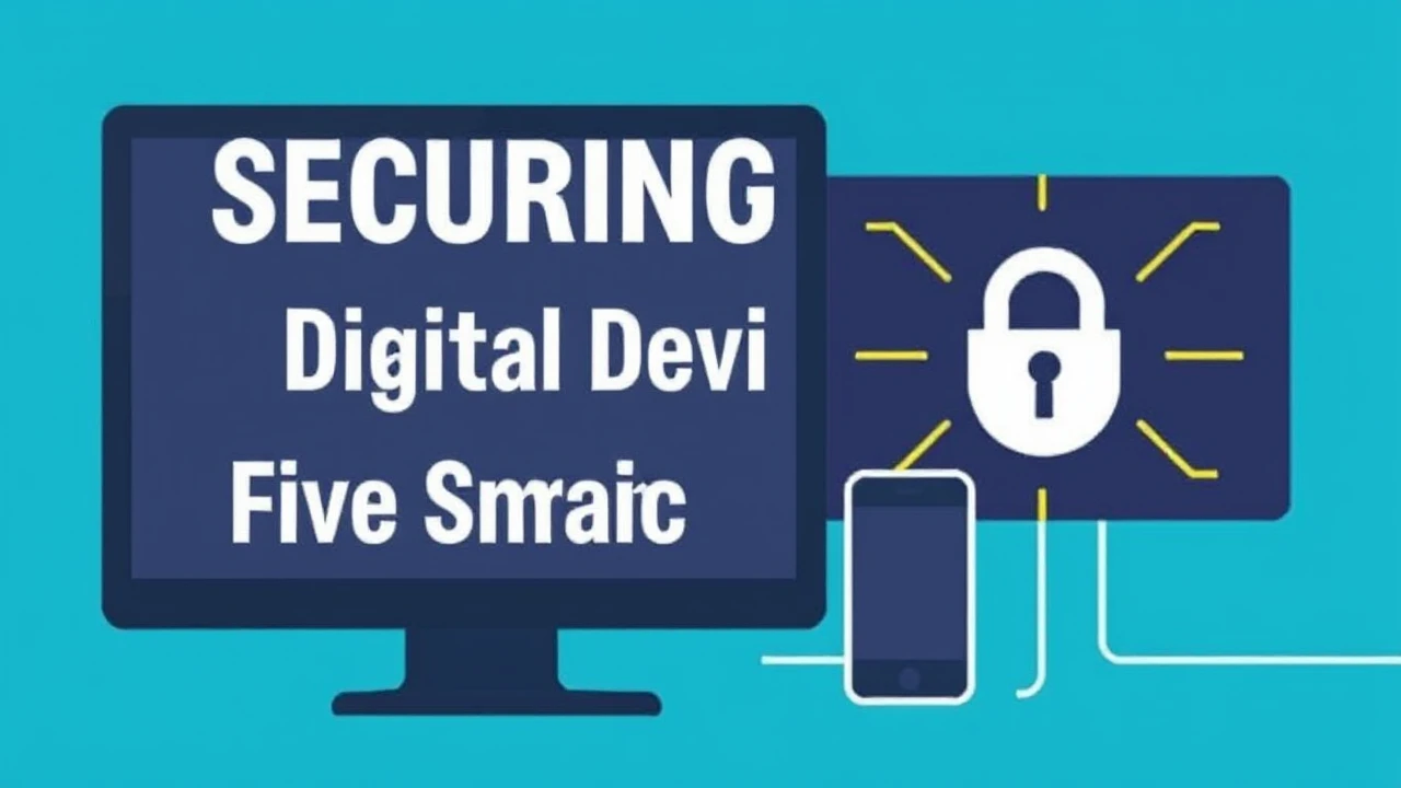 Securing Your Digital Devices: Five Straightforward Tips