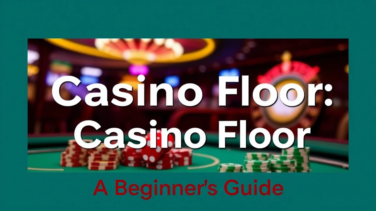 Mastering the Casino Floor: A Beginner's Guide