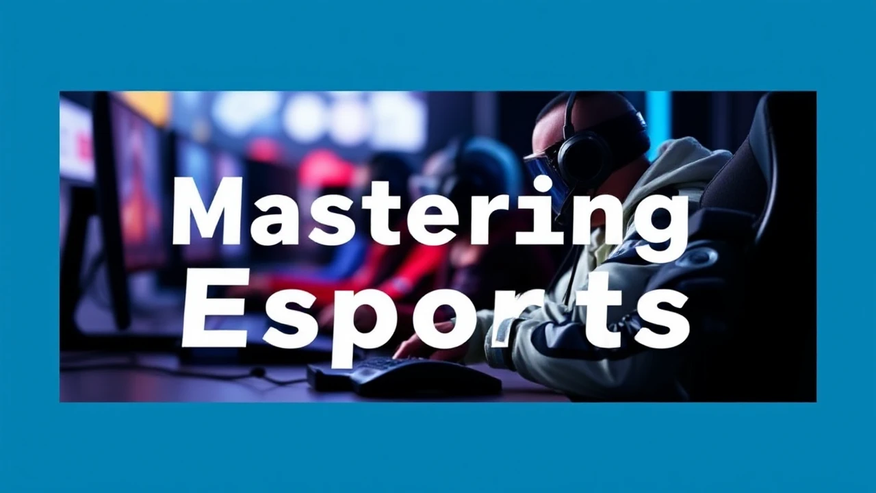 Mastering Esports: An Amateur's Guide to Competitive Gaming