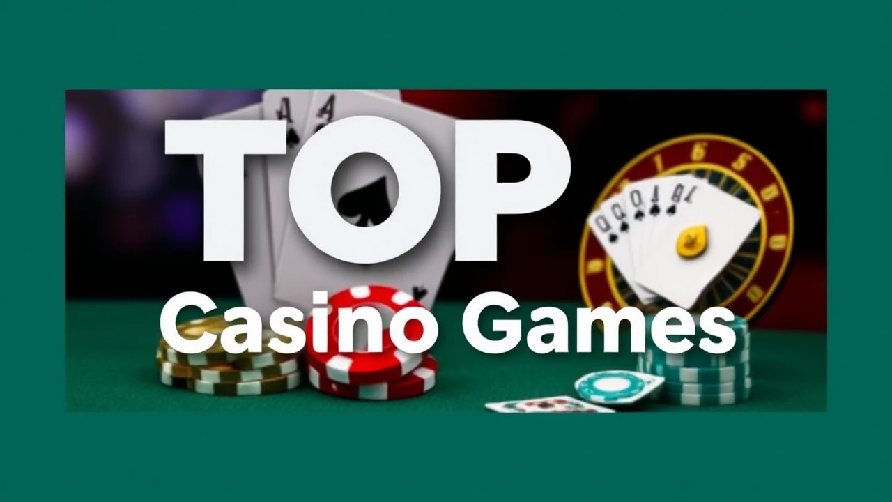 The Ultimate Guide of Top 10 Casino Games You Must Try Today