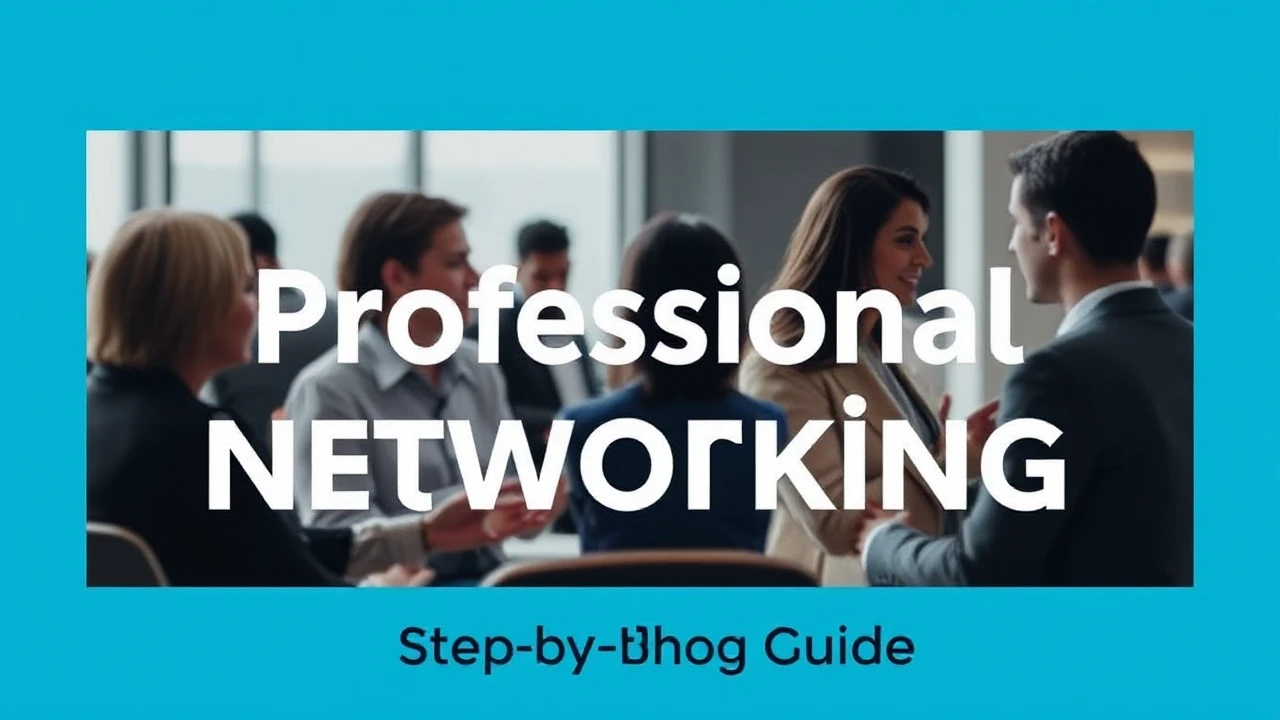 Perfecting the Skill of Professional Networking: A Step-by-Step Guide