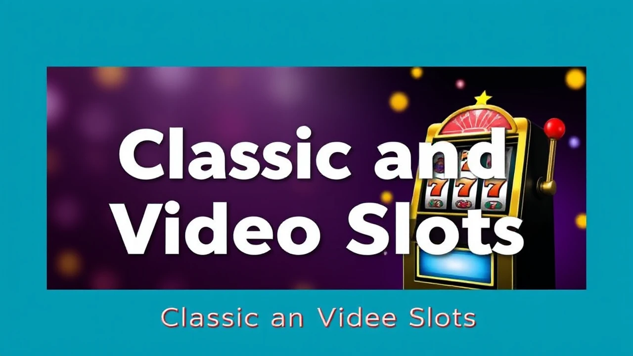 A Comprehensive Guide to Classic and Video Slots