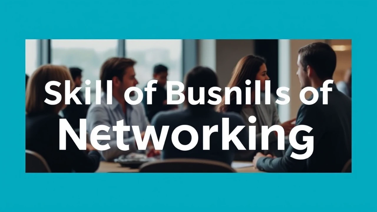 Perfecting the Skill of Business Networking: A Detailed Guide