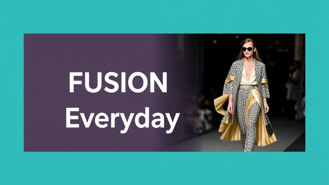 Fashion Fusion: Blending Runway with Everyday Style