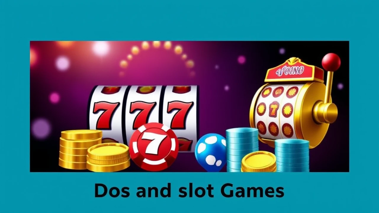 Dos and Don'ts of Participating in Gaming Slot Games